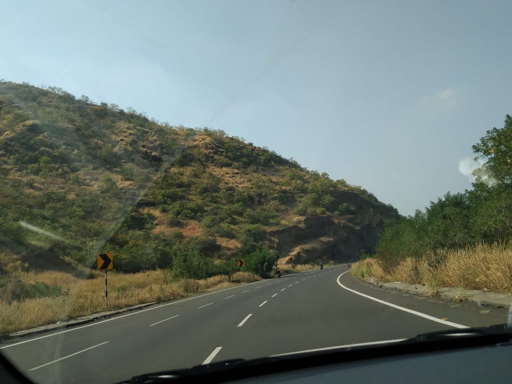 On the way to Mahabaleshwar